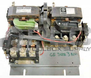 GENERAL ELECTRIC CR209E000BAA w/ CR306E0 REVERSING MOTOR STARTER 