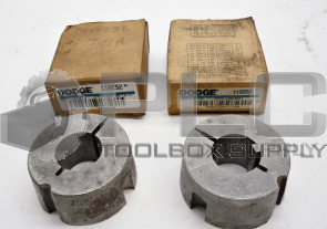 NEW LOT OF 2 DODGE 119252 BRUSHING 1-3/16 IK