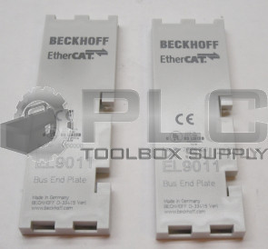 LOT OF 2 BECKHOFF EL9011 BUS END PLATE