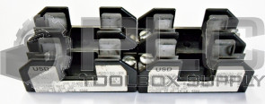 LOT OF 2 USD H25030-2S FUSE HOLDER 30AMP 250V