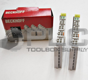 NEW BECKHOFF KL1104 4-CHANNEL DIGITAL INPUT TERMINAL 24 V DC FILTER QTY 2
