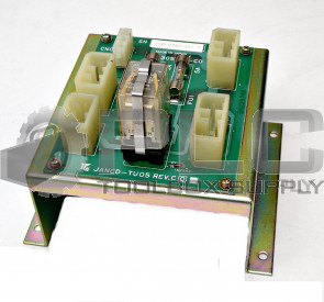 YASKAWA ELECTRIC JANCD-TU05 PC BOARD POWER ON/OFF W/5AMP FUSES JANCDTU05
