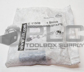 NEW SEALED IFM SDOGH040MSSFKPG-E11508 WIRABLE SOCKET