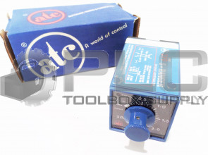 NEW ATC 319 0319D 016 H 1 C TIMER ON DELAY 24/28VDC 5DIAL ADJUSTABLE 