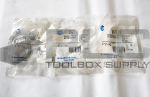 LOT OF 3 ALLEN BRADLEY 871T-N2 PROXIMITY ACCESSORY MOUNTING NUTS FOR 12mm