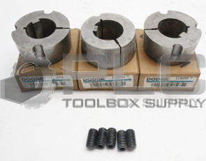 LOT OF 3 NEW DODGE 119256 2012 X 1 7/16-IK BUSHING