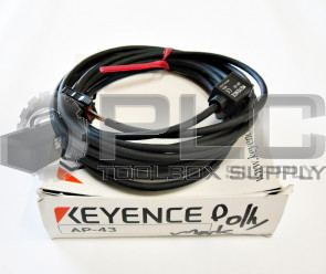NEW KEYENCE AP-43 SENSOR HEAD POSITIVE PRESSURE TYPE