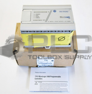 NEW ALLEN BRADLEY 1761-L16BWA /E MICROLOGIX 1000 16 PT CONTROLLER SER E