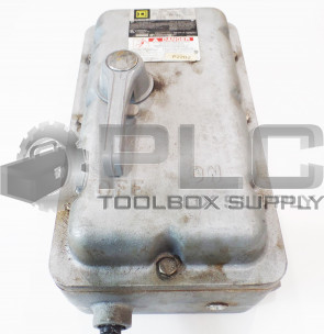 SQUARE D H60XFA SER.E1 EXPLOSION PROOF 60 AMP 3 POLE 600V BREAKER DISCONNECT