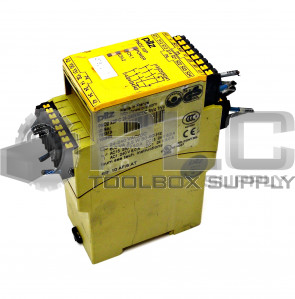 PILZ 787313 SAFETY RELAY PNOZ X3P C 24-240VACDC 3N/O 1N/C 1SO