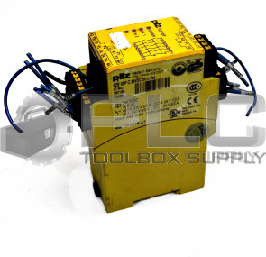 PILZ 787150 SAFETY RELAY PZE X5P C 24VDC 5N/O 2SO