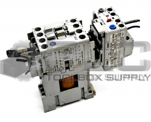 ALLEN BRADLEY 100-C09D*10 /A CONTACTOR WITH 193-EA1EB SOLID STATE OVERLOAD RELAY