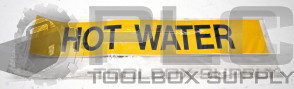 PACKAGE OF 5 HOT WATER STICKERS