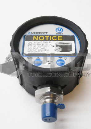 ASHCROFT WD4251L DIGITAL TEST GUAGE 0-20000 PSI