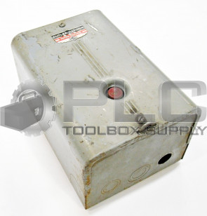 CUTLER HAMMER 9586H6170A 6-3-3 9586 805 AUTOMATIC STARTER TWIN BREAK 