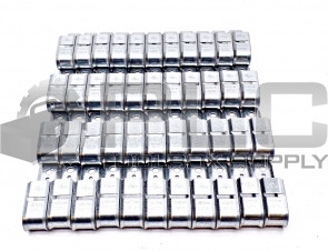 LOT OF 44 NEW CADDY CAT-12 3/4" J-HOOK GALVANIZED CAT12