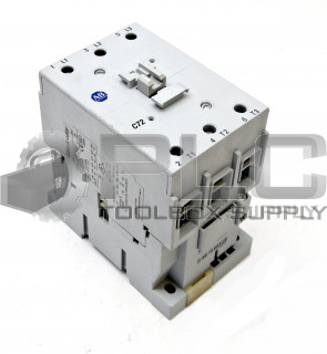 ALLEN BRADLEY 100-C72*00 /B CONTACTOR W/ 100-S /B CONTACT BLOCK 100-C72D00