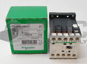 NEW SCHNEIDER ELECTRIC CA4KN22BW3 CONTROL RELAY 600VAC 10AMP 