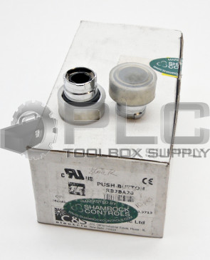 LOT OF 2 NEW SHAMROCK CONTROLS RB2-BA28 PUSH BUTTON RB2BA28