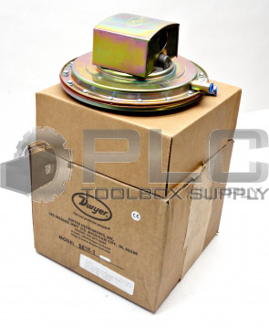 NEW DWYER 1638-1 PRESSURE SWITCH DIFFERENTIAL 10PSI 15AMP 480VAC 16381