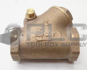 NEW LEGEND 150 S 300 W0G BRONZE SWING CHECK VALVE 3/4"