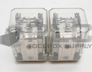 LOT OF 2 NEW POTTER & BRUMFIELD KUP-11A15-120 RELAY 120V 50/60HZ