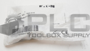 NEW EATON M22-D-S PUSH BUTTON BLACK 