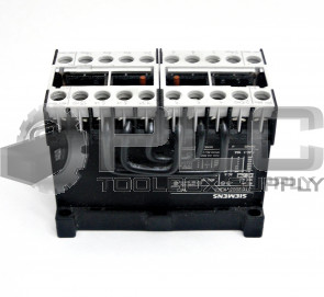 SIEMENS 3TD2003-1QK6 CONTACTOR ASSEMBLY FOR REVERSING SIZE 00 AC-3 3TD20031QK6