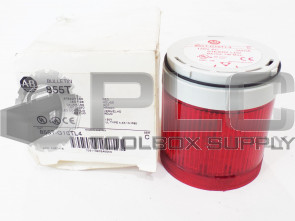 NEW ALLEN BRADLEY 855T-G10TL4 RED STACK LIGHT