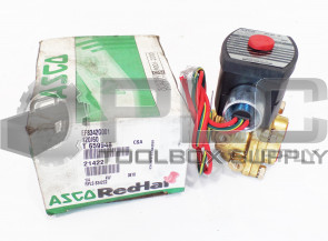 NEW ASCO EF8342G001 RED HAT ll SOLENOID VALVE 120/60 306191 EF8017G2