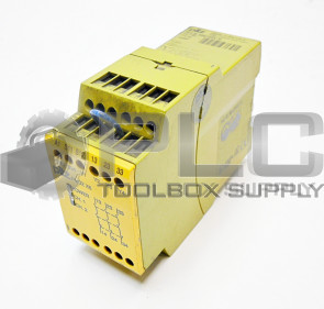 PILZ PNOZ X6 24VAC 24VDC 3S SAFTEY RELAY 774729