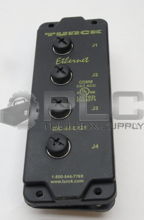 NEW TURCK BIC-44-E424 NETWORK JUNCTION 4 PIN 125V