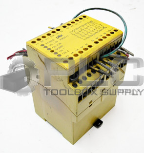 PILZ PNOZ 11 120VAC 24VDC 7N/O 1N/C SAFTY RELAY 774085