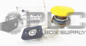 NEW ALLEN BRADLEY 800T-D9J PUSH BUTTON YELLOW