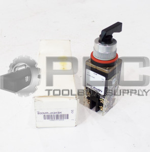 NEW ALLEN BRADLEY 800MR-JK2KBK SELECTOR SWITCH 3-POSTION