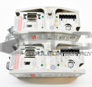 LOT OF 2 ALLEN BRADLEY 1761-NET-AIC ADVANCED INTERFACE CONVERTER SERIES B 
