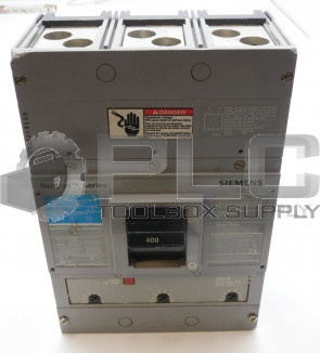 NEW SIEMENS JXD63B400 CIRCUIT BREAKER 3 POLE 400 AMP