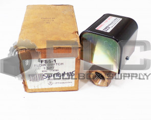 NEW ITT MCDONNELL MILLER FS5-1 BRASS FLOW SWITCH 1"