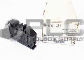 NEW ALLEN BRADLEY 1492-WFB10HD BOX OF 9 SERIES A TERMINAL BLOCKS