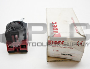 NEW IDEC HW-CB02 RED PUSH BUTTON TWIST RESET 