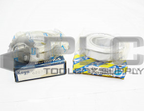 LOT OF 2 NEW KOYO / SNR / NSK 6207.ZZC3 SINGLE GROOVE BALL BEARING 6207ZZC3