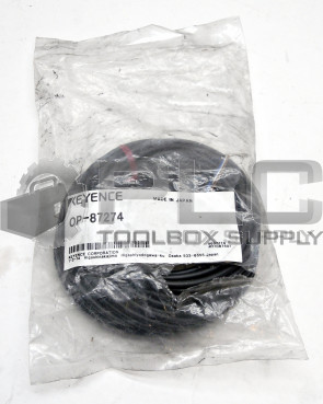 NEW KEYENCE OP-87274 CONNECTOR CABLE OP87274 0P87274
