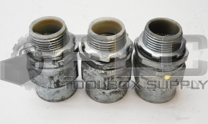 LOT OF 3 APPLETON STNM 1" CONNECTOR