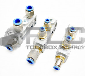 LOT 3 FESTO FR-4-3/8 DISTRIBUTOR BLOCK