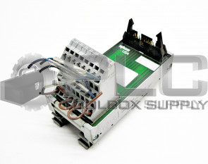 WAGO 51015160 74491 0207 MODULE w/ WAGO 737 TRIPLE-DECK PCB TERMINAL