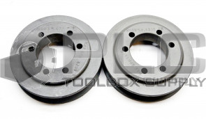LOT OF 2 NEW TB WOODS 4.0X1B-SH V-BELT PULLEY 