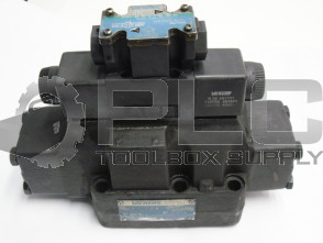 VICKERS DG5S-H8-6C-M-FTWL-B5-60 VALVE W/ DG4V-3S-6C-M-FTWL-B5-60 
