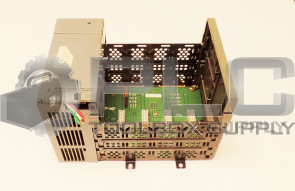 ALLEN BRADLEY 1746-P1 SER A POWER SUPPLY W/ 1746-A4 4 SLOT RACK READ