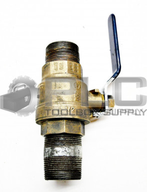 NIBCO T-FP600A 1 1/2" BALL VALVE 250PSI / T-FP600A-1-1/2