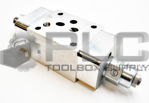 NEW SUN HYDRAULICS BBY HYDRAULIC MANIFOLD VALVE w/ CBEALIN CHECK VALVE